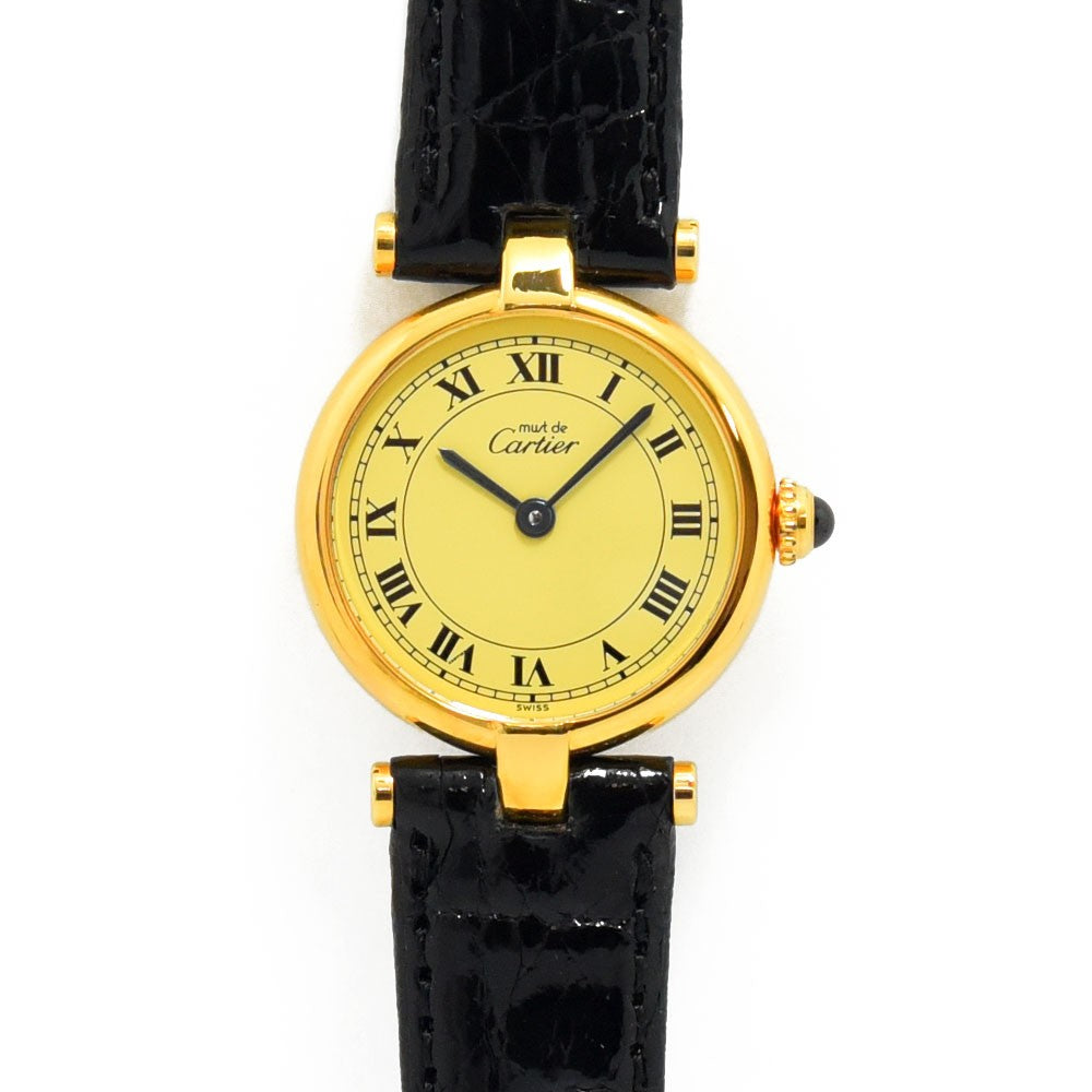 Cartier マスト ヴァンドーム ヴェルメイユ SM カルティエ 時計 レディース Cartier マストヴァンドーム ヴェルメイユ