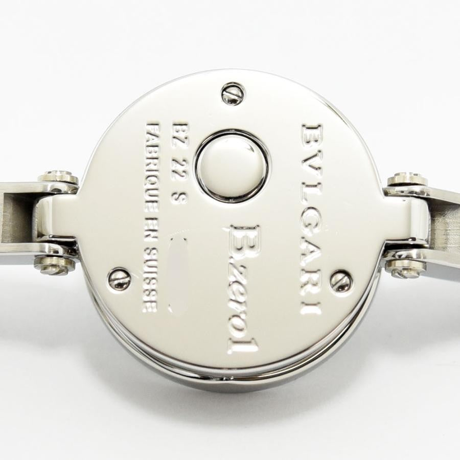 VINTAGE WATCHES FASHION ブルガリ B.zero1 レディースウォッチ ステンレススチール製 ブラック文字盤 ダイヤモンド