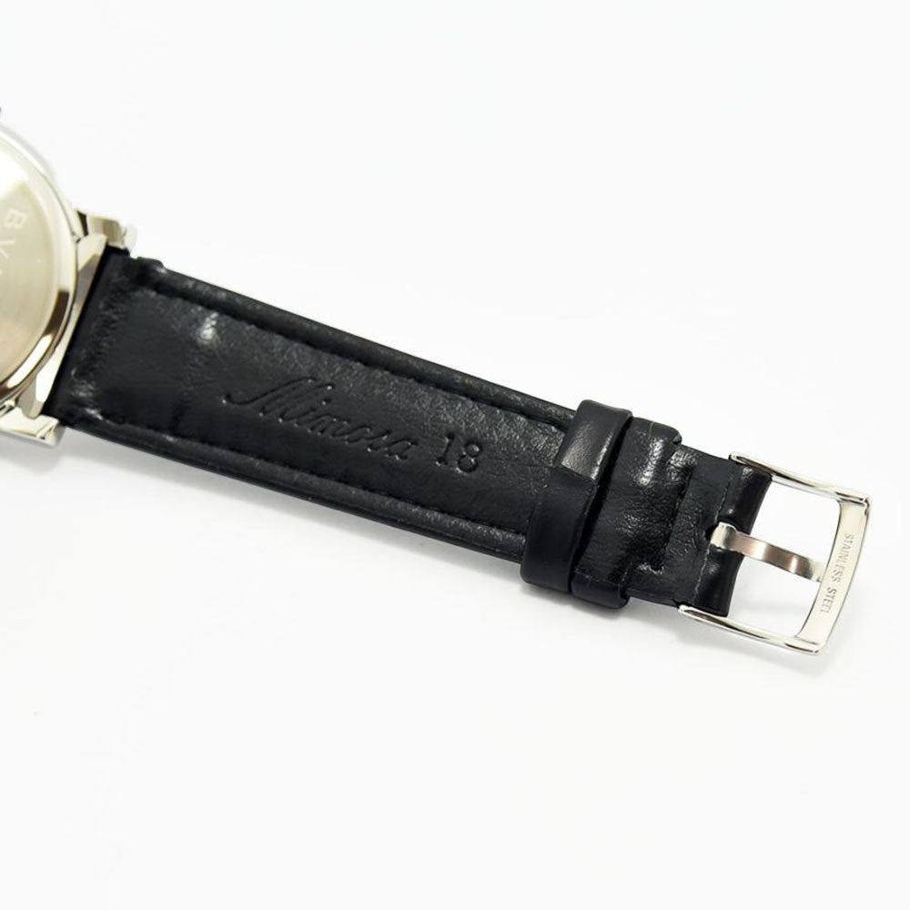 VINTAGE WATCHES FASHION ブルガリ ソロテンポ ST35S メンズ腕時計 ブラックレザーベルト