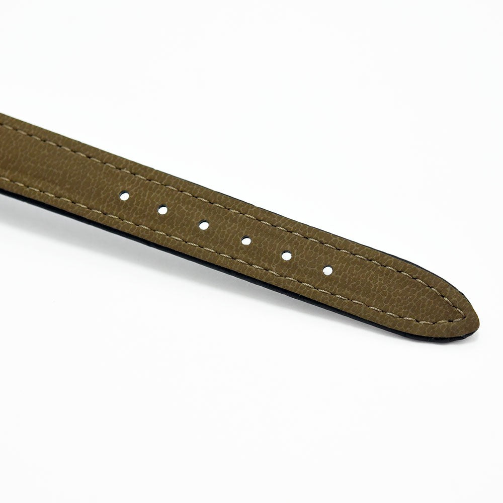 VINTAGE WATCHES FASHION カルティエ マストタンク ヴェルメイユ 腕時計のブラウンレザーベルト。ゴールドトーンのバックル付き。