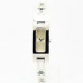 VINTAGE WATCHES FASHIONのGUCCI 3900Lレディース腕時計。GGパターン文字盤とスリムなステンレススチール製長方形ケースが特徴。