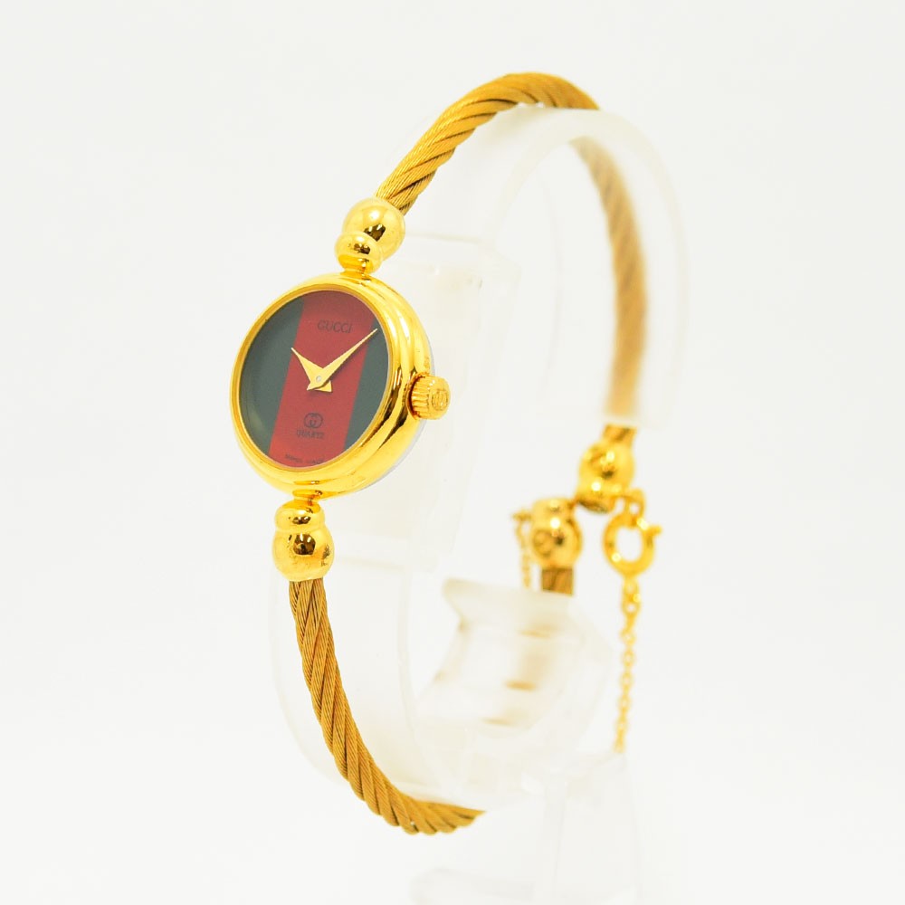 グッチ 時計 レディース GUCCI 2047.1L クォーツ バングル SS
