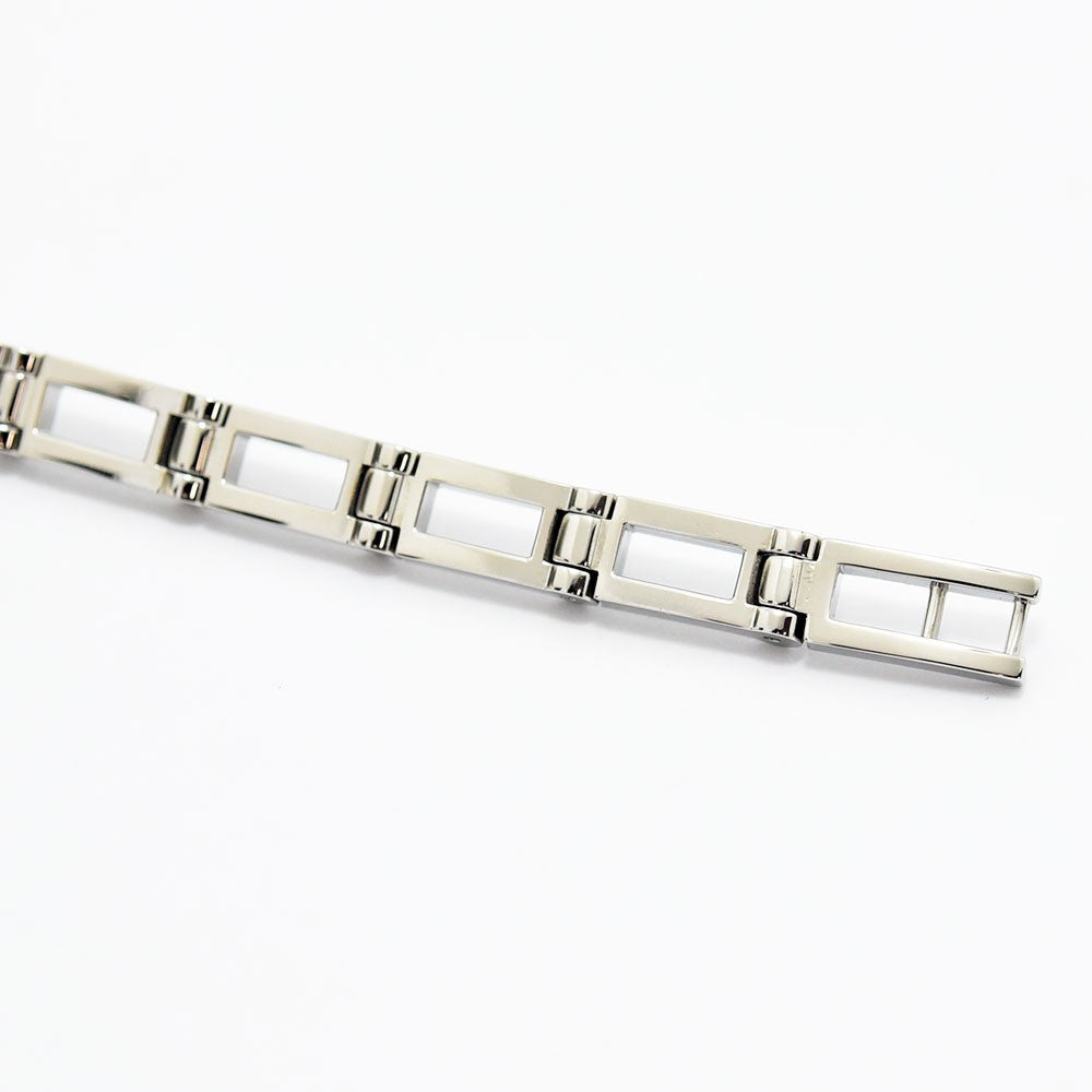 VINTAGE WATCHES FASHIONのGUCCI 3900Lレディース腕時計用ステンレススチール製シルバーブレスレット