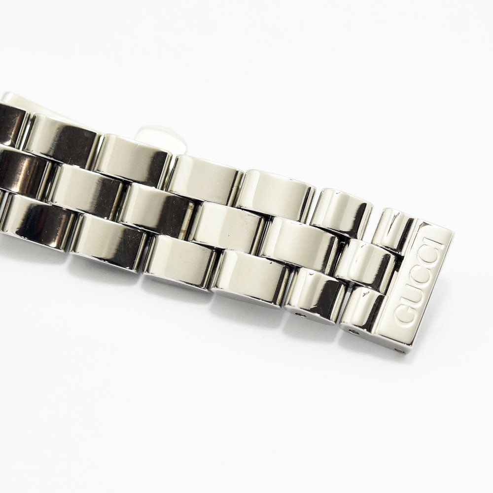 VINTAGE WATCHES FASHIONのGucciレディース腕時計用ステンレススチール製ブレスレット、ロゴ刻印入り