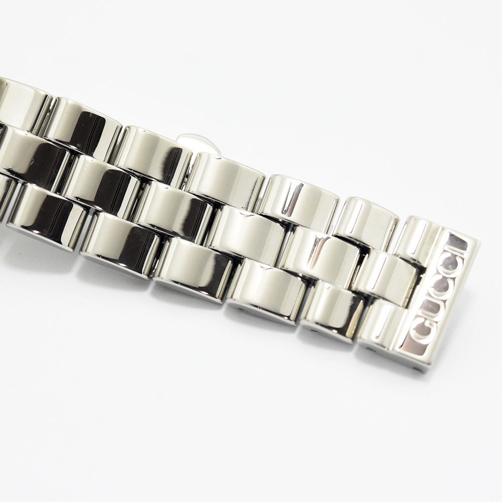 VINTAGE WATCHES FASHIONのGUCCI 3600J腕時計用ステンレススチール製ブレスレット、ロゴ刻印入り
