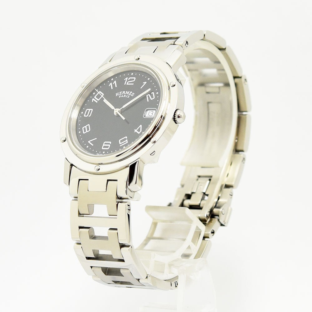 エルメス 時計 メンズ HERMES クリッパー CL6.710 クォーツ SS