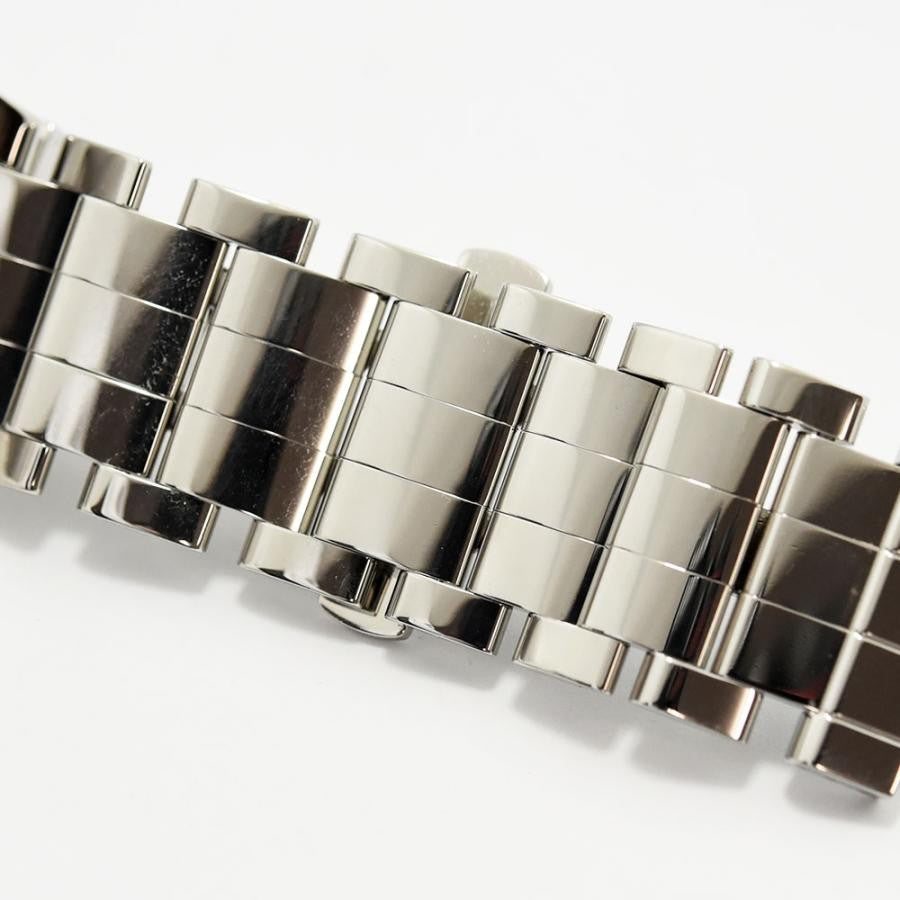 VINTAGE WATCHES FASHIONのレディースウォッチ。シルバーカラーのステンレススチール製ブレスレット。ダイヤモンドベゼル。