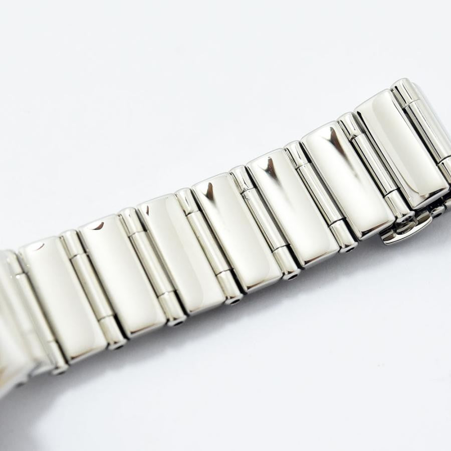 VINTAGE WATCHES FASHION オメガ コンステレーション ダイヤモンド レディースウォッチの光沢のあるステンレススチール製ブレスレット