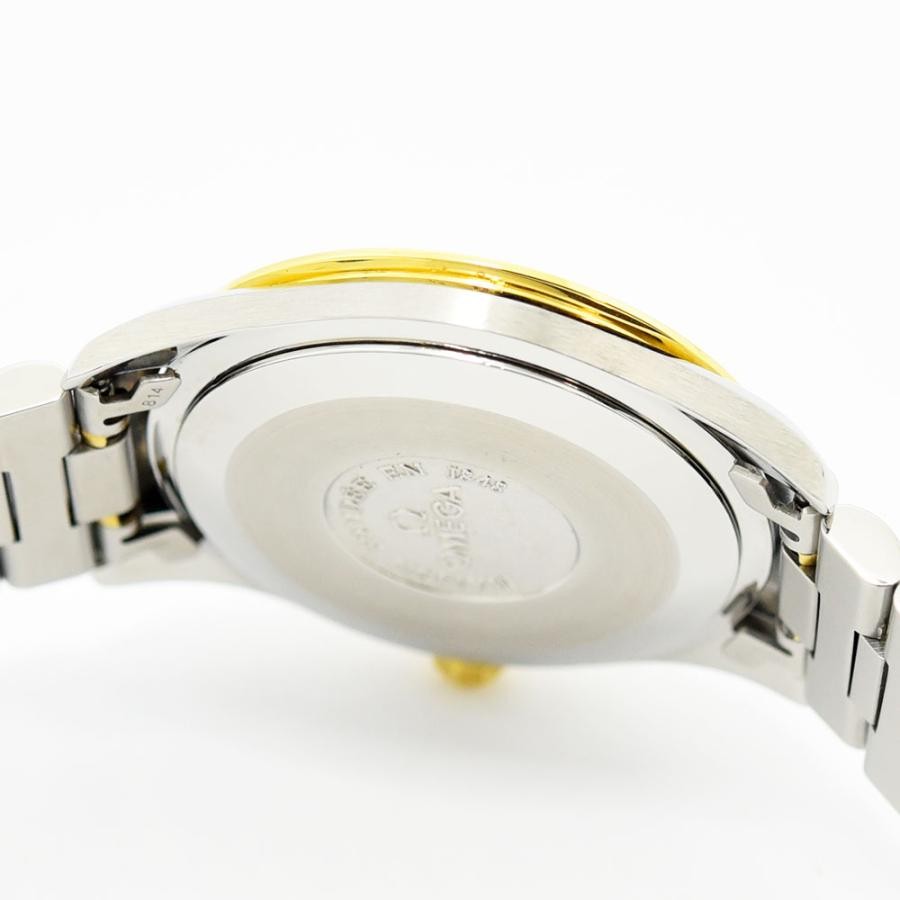 VINTAGE WATCHES FASHION オメガ 自動巻き メンズ 腕時計。シルバーとゴールドのコンビネーション。ステンレススチール製ブレスレット。