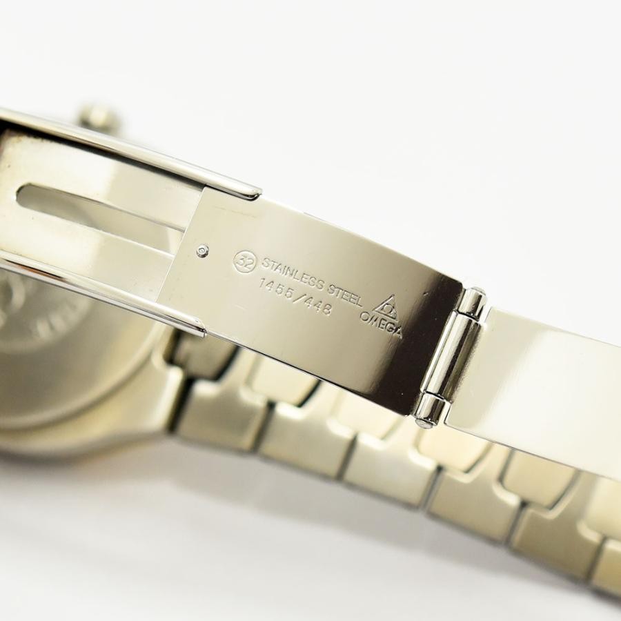 VINTAGE WATCHES FASHIONのOMEGAシーマスター・ポラリス用ステンレススチール製ブレスレットのクラスプ部分