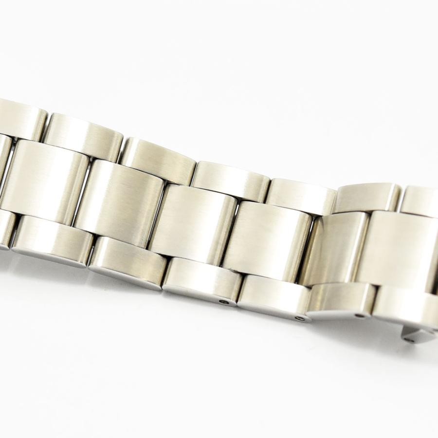 VINTAGE WATCHES FASHION プレザージュ オートマチック ウォッチのシルバー ステンレススチール製ブレスレット