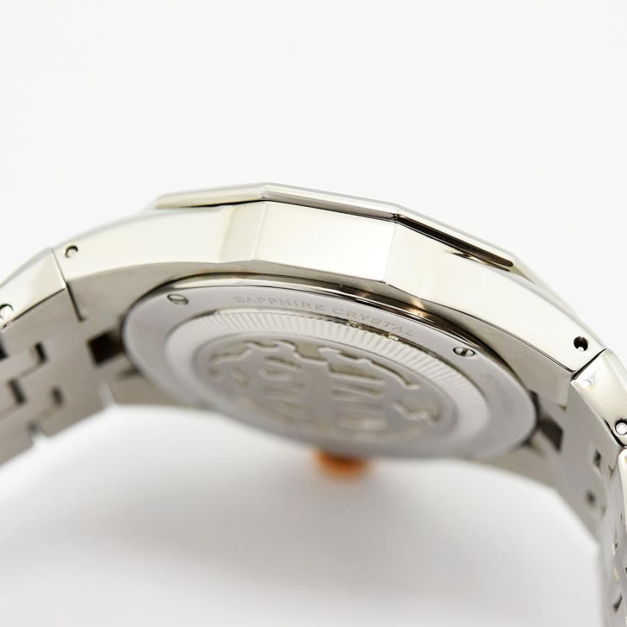VINTAGE WATCHES FASHION ロベルト・カヴァリ メンズ腕時計 ステンレススチール製、ローズゴールドカラーのアクセント、サファイアクリスタルガラス