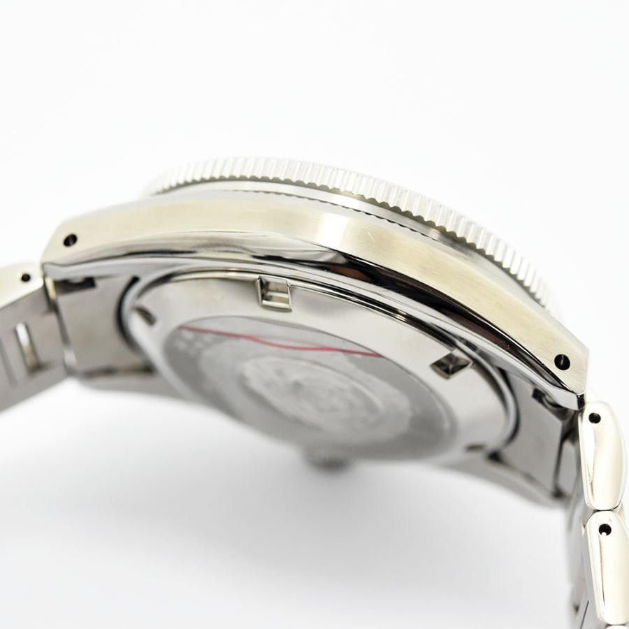 VINTAGE WATCHES FASHION セイコー自動巻きダイバーズウォッチ、ステンレススチール製、ダークグレー文字盤、回転ベゼル、200m防水